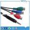 one to three av cable sex video audio output cable made in China