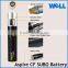 Cheap price wholesale Authentic 2000mah Aspire SUBohm battery with carbon fiber