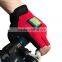bicycle gloves with lights Smart Direction Turn signal Bicycle led ridling gloves half finger large size LED turn signal gloves