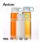 7 oz newest style hot sale clear heat resistant mineral water glass drinking bottle handy to carry around