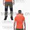 custom top quality orange mens running shirt wholesale