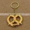 Promotion gifts custom cut out metal keychain