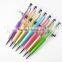 Wholesales Novetly Crystal Capacitive Touch Metal Ball Pen , Multicolor Crystal Ball Pen