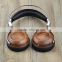 best wooden headset manufacturers noise cancelling stereo wood headset