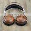 2016 best headphones manufacturers noise cancelling stereo headset headphone wood computer headset