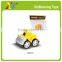 16cm kids plastic toy mini excavator