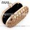 Rhinestone clutch cosmetic box women purses and bags