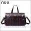 Large Men's Vintage Genuine Leather Travel Weekend Duffle Bag