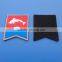garment labels top quality streetwear patches judo clothes rubber patch