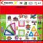 Educational DIY magnetic building blocks/magnetic building sets/ 3D magnetic building shapes toy