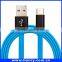 Fashionable manufacture oem logo type-c cable 3.1 braided