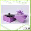 Wholesale Cheap Paper Cardboard Jewelry Gift Box With Bibbon