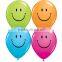 Colorful Smile Face Latex Balloon 10Inch Round Latex Balloon