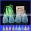 Menstrual cup, silicone menstrual, medical grade menstrual cup