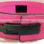 Power weight lifting belt with black lever buckle