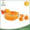 Baby bath yellow rubber duck toy