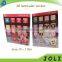 custom adhesive flipping PP lenticular printing sticker