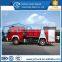 Exports of Africa Howo sinotruck 4*2 forest fire fighting truck system of cost price