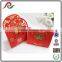 Red Emobossing and Laser Cut Lace Wedding Candy Box
