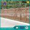 Dampproof Long lifetime wood plastic composite fence