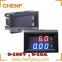 Cheaper High Quality DC 0-100V 0-10A red + blue Digital Volt Amp Voltmeter Ammeter Voltage Current Meter