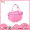 Hot Sale Colorful Plastic Apple Shape PVC Coin Bag/Candy Jelly Bag/Girls Money Bag