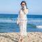 New Fashion Sexy Women Beach Bikini Lace Top Blouse Ladies Casual Summer Shirt