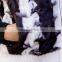 women elegant mink fur vest with fur collar