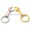 Cheap metal keychain/gold metal keychain with bottle opener