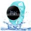 Uwatch Uu Waterproof Anti Lost Pedometer Bluetooth SMS MMS Sync Dial Call Facebook Showing Wrist Watch Smart Bracelet