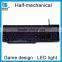 3 LED backlit colors computer keyboard half-mechanical keyboard feel