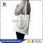 Hot selling 100% cotton canvas tote bags for shopping