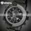 INFANTRY Men's Sport Multi Function Black Silver Watch