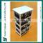 Antique Chinese design black wooden tall drawer cabinet with 2-4 basket drawers