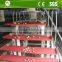 3 or 4 tier layer chicken cage galvanized wire cage
