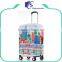 Wholesale colorful printing elastic spandex travel luggage cover
