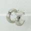 2016 Fashionable Earrings Hoop Jewelry With stainless steel