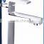 Classic lavatory single zinc handle brass body bathtub faucet MARTI wall mounted chrome plating bathtub mixer