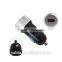 New product - CE FCC ROHS reversible USB car charger, 10W 5V 2.4A reversible car charger for iphone