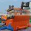 2016 cheap funny pirate ship inflatable slide for kids