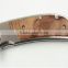 OEM outdoor hunting knife with wooden handle