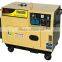 Silent diesel generator manufacturer 5kva, portable diesel generator air colled,