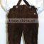 LEATHER Brown LEDERHOSEN Bavarian Shorts