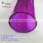 Clear,colorful, big size perspex pipe