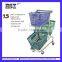 Japanese Style Powder Coated Shopping Cart HSX-1777