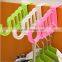 Multi clothes hangers over the door plastic hooks for hanging hats