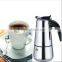 300ml Stainless Steel Coffee Maker Pot / stainless steel hot pot / Moka Espresso Latte Percolator Stove