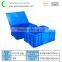 610x420x310mm stackable plastic storage container crate