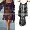 Womens Bikini Cover-up Strapless Dress Perspective Sunscreen Lace Blouse