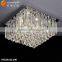 Crystal Ceiling Lamp Best K9 Crystal Iron Base Material Chrome Finshed Chandelier Ceiling Lamp for Bedroom Deco OM88444
